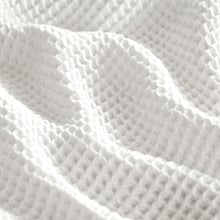 Freida Washed Cotton Waffle Blanket